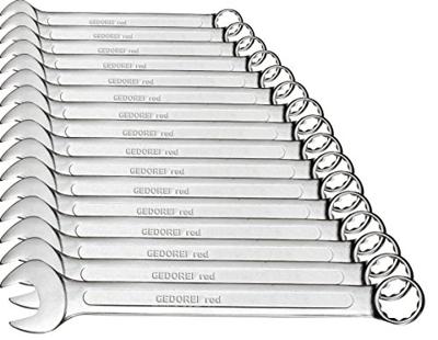 Gedore R09115016 | Red | Ringsteeksleutelset | 1/4"- 1,1/4" AF | 16-delig - 3301043