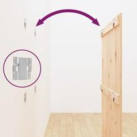 Wandhoofdbord 95,5x3x110 cm massief grenenhout - thumbnail