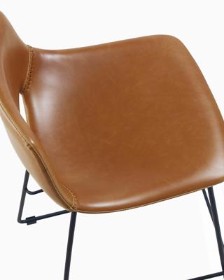 Kave Home Barkruk 'Zendaya', kleur lichtbruin