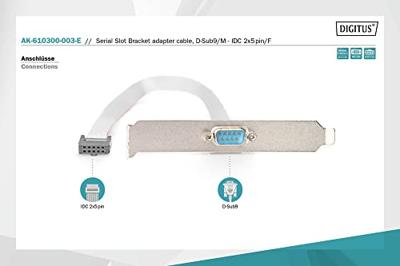 Digitus AK-610300-003-E 1 poort Seriële interfacekaart
