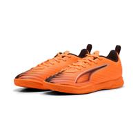 PUMA Ultra 6 Play Zaalvoetbalschoenen (IN) Kids Oranje Zwart Zilver - thumbnail