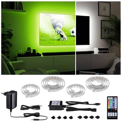 Paulmann 78875 LED-strip basisset Met connector (male) 230 V 3.6 m RGBW 1 set(s) Paulmann 78875 LED-strip basisset Met connector (male) 230 V 3.6 m RGBW 1 set(s)