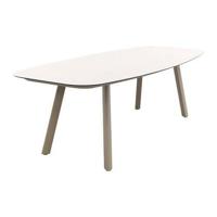 Manolo eettafel latte met geprint keramiek tafelblad 240 x 103 cm - thumbnail