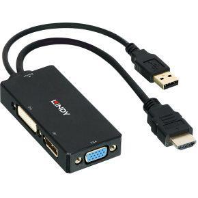 Adapter HDMI naar DisplayPort LINDY 38182 Zwart