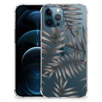 iPhone 12 | 12 Pro Case Leaves Grey - thumbnail