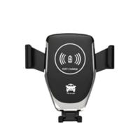 DIH Telefoonhouder/ Snellader met QI Lader - 10 Watt - Zwart - thumbnail