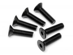 HPI - Flat head screw m5x20mm (hex socket/6pcs) (94732)