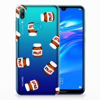 Huawei Y7 2019 Siliconen Case Nut Jar - thumbnail