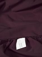 Essenza Essenza Minte hoeslaken 80x200 Burgundy - thumbnail