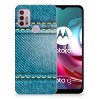 Motorola Moto G30 | G10 | Sillicone Back Cover | Jeans - thumbnail