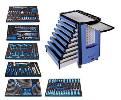 Unior gereedschapswagen1011fplus1 296-delig