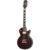 Epiphone Jerry Cantrell Wino Les Paul Custom Dark Wine Red elektrische signature gitaar met koffer - thumbnail