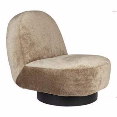 Zuiver Draaifauteuil 'Eden' Chenille, kleur Mosgroen