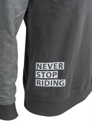 CONTEC sweatshirt "never stop riding" ct swaetshirt never stop riding size xl
