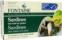 Sardines met huid en graat 120 Gram - thumbnail