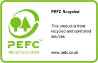 Post-it Recycled notes, 100 vel, ft 76 x 127 mm, geel, pak van 6 blokken - thumbnail