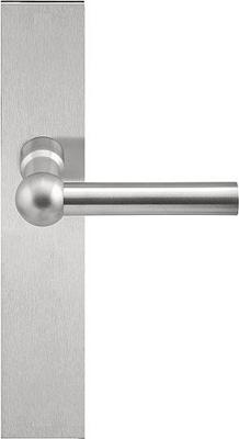 Formani FERROVIA FVL125P236SFC deurkruk L-model ongeveerd op schild blind - mat RVS