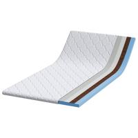 Matraspads Wit 90 x 200 cm Niet-plakkende polyester - thumbnail