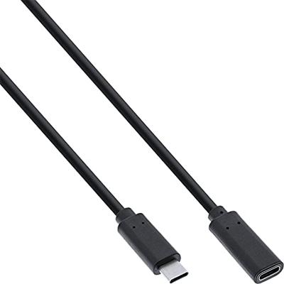 InLine 35772 USB-kabel 2 m USB 3.2 Gen 2 (3.1 Gen 2) USB C Zwart