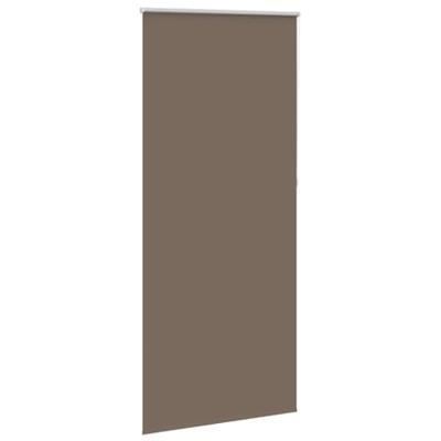 VidaXL Rolgordijn verduisterend 104,4 x 230 cm stofbreedte 100 cm koffiebruin