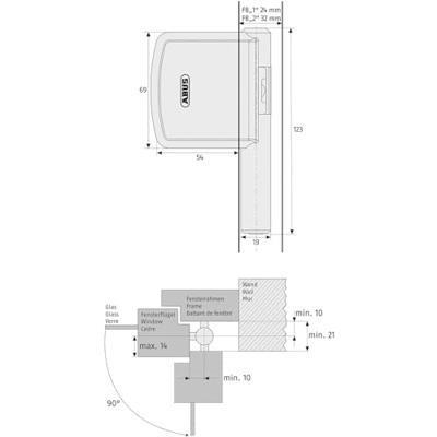 Abus raamslot fas101 w - fas 101 w ek - fas 101 w ek Abus raamslot fas101 w - fas 101 w ek - fas 101 w ek