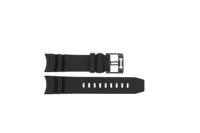 Horlogeband Hamilton H600.000.123 / H690.000.123 Rubber Zwart 22mm - thumbnail