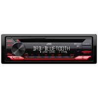 JVC KDDB622BT Autoradio enkel DIN Aansluiting voor stuurbediening, Bluetooth handsfree, DAB+ tuner - thumbnail