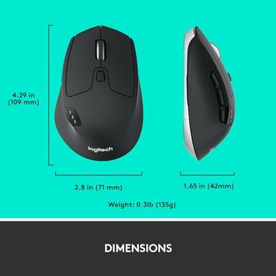 Logitech M720 Triathlon muis zwart - thumbnail
