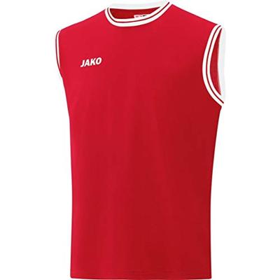 JAKO 4150 Shirt Center 2.0 - Sportrood/Wit - XXL