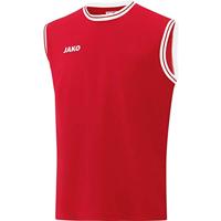 JAKO 4150 Shirt Center 2.0 - Sportrood/Wit - S - thumbnail