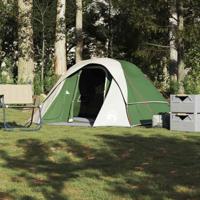 VidaXL Tent 4-persoons waterdicht groen - thumbnail
