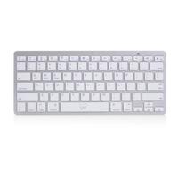 Ewent EW3163 toetsenbord Bluetooth QWERTY US International Zilver, Wit - thumbnail
