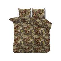 Dekbedovertrek - Pantherprint - Jewels Brown - Met knoopsluiting, incl. kussenslopen - Bruin - thumbnail