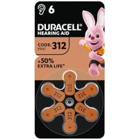 Duracell DA312 Hoortoestel Batterijen 6 stuks - thumbnail