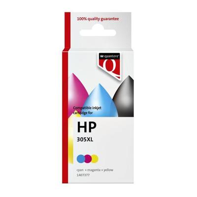 Inktcartridge Quantore alternatief tbv HP 305XL kleur | 12 stuks Inktcartridge Quantore alternatief tbv HP 305XL kleur | 12 stuks
