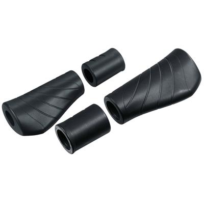 Ergotec handvatset reno 92+43mm/92+43mm zwart