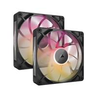 Corsair iCUE Link RX14 PC-ventilator Zwart (b x h x d) 140 x 140 x 30 mm - thumbnail