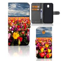 Samsung Galaxy J5 2017 Hoesje Tulpen - thumbnail