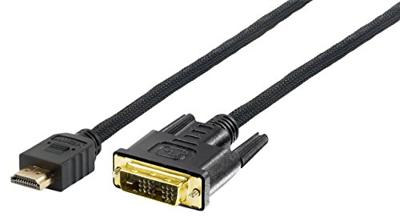Equip 119329 high quality hdmi to dvi-d single-link adapter cable, m/m, 10m, gold-plated, black