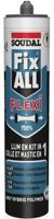 Soudal fix - all flexi | lijm- en voegkit | grijs | 290 ml - 105030 - thumbnail