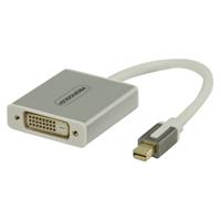 Profigold mini displayPort adapter male/female 0.20m wit - thumbnail
