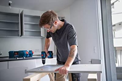 Bosch Blauw GSB 18V-45 Accu Schroef- en klopboormachine | 2 x 2,0 Ah accu + oplader | In L-case 06019K3302 - thumbnail