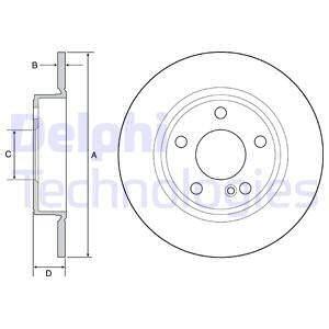 Remschijf BG4555C Remschijf BG4555C