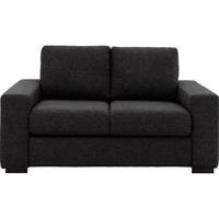 Goossens Bank Lucca grijs, stof, 2-zits, stijlvol landelijk - thumbnail