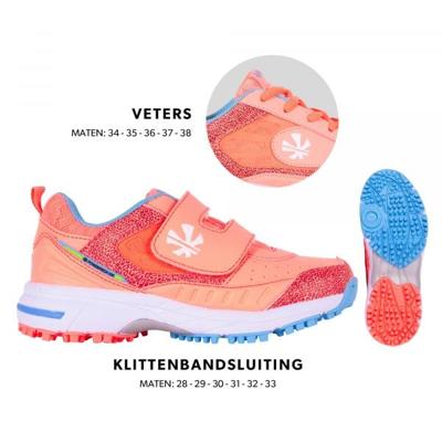 Reece 875214 Powerpitch Hockey Shoe Outdoor - Coral - 31