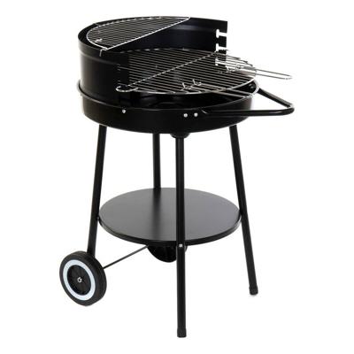 Kolenbarbecue met wielen DKD Home Decor Zwart Metaal Plastic 59 x 49,5 x 82 cm Kolenbarbecue met wielen DKD Home Decor Zwart Metaal Plastic 59 x 49,5 x 82 cm