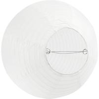 Creativ Company Rijstpapier lamp wit druppel, 27cm - thumbnail