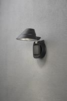 Konstsmide Prato 7696-750 LED-buitenschijnwerper met bewegingsmelder 1 W Lichtkleur (naam): Warmwit - thumbnail