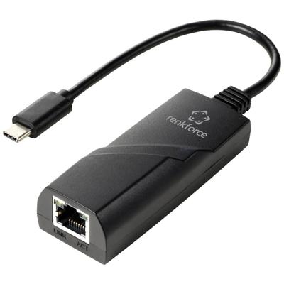 Renkforce RF-TCA-330 Netwerkadapter 1000 MBit/s USB-C 3.2 Gen 1, LAN (10/100/1000 MBit/s) Renkforce RF-TCA-330 Netwerkadapter 1000 MBit/s USB-C 3.2 Gen 1, LAN (10/100/1000 MBit/s)