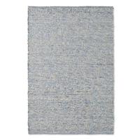 Tapeso Wollen vloerkleed - Kaia lichtblauw - 90x160 cm - thumbnail